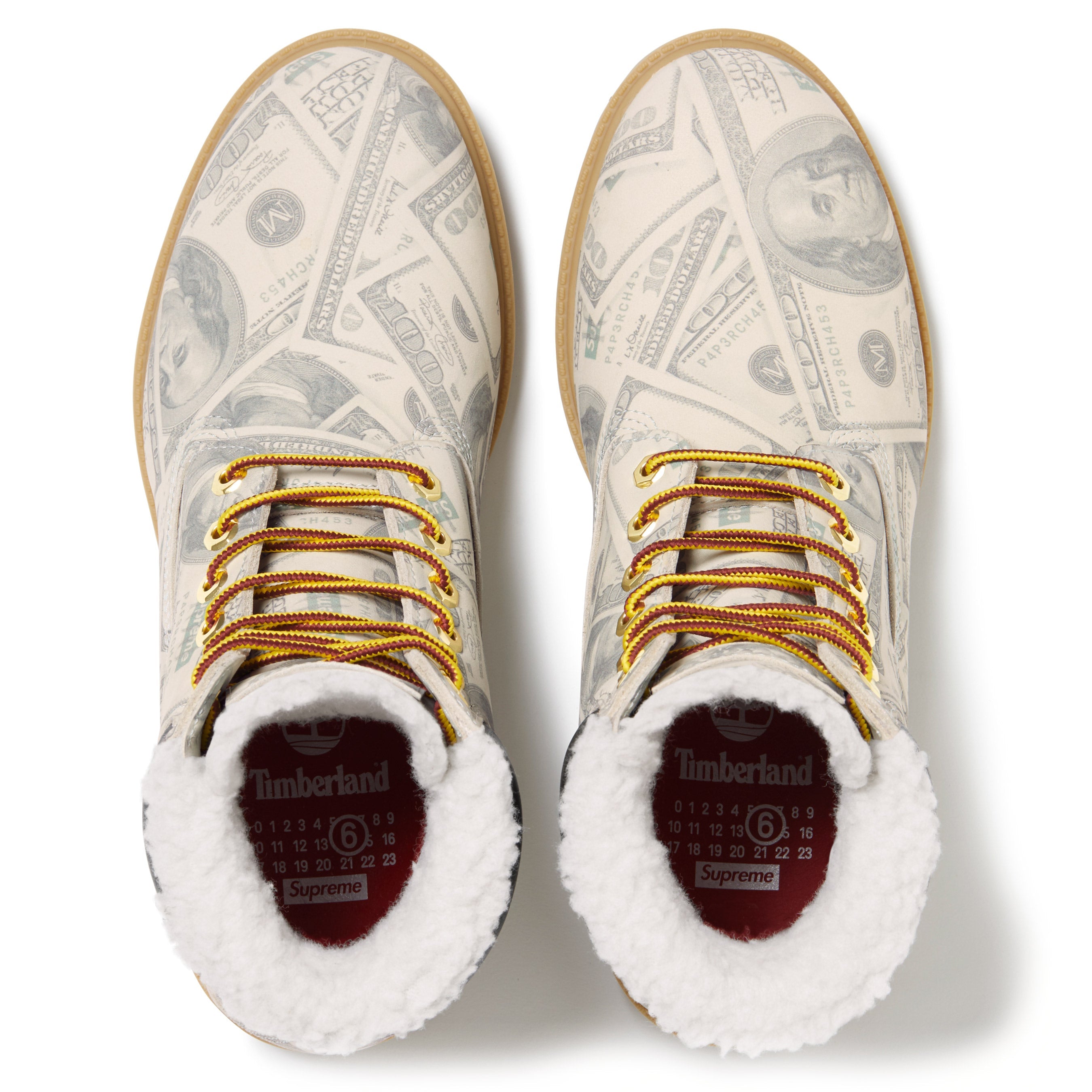Supreme®/MM6 Maison Margiela Timberland® Money 6" Premium Waterproof Boot view 2